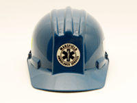 Brilliantly Reflective Hard Hat Sticker