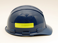 Fluorescent and Reflective Hard Hat Sticker