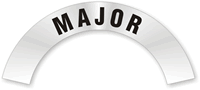 Major Rocker Hard Hat Decals