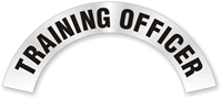 Training Officer Rocker Hard Hat Decals
