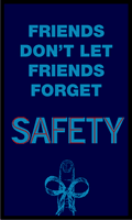 Friends Forget Safety Mat