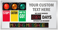 Custom Big Job Safety Scoreboard