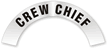 Crew Chief Rocker Hard Hat Decals