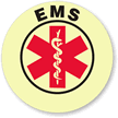 EMS Hard Hat Stickers
