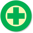 First Aid Hard Hat Labels