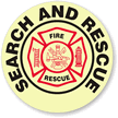 Search And Rescue Hard Hat Stickers