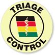 Triage Hard Hat Stickers