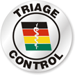 Triage Hard Hat Stickers