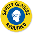 Safety Glasses Required