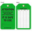 Attention Scaffold Built to Meet Safety Regulations Tag