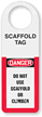 Scaffold Status Tag Holder