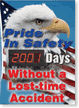 Electronic Shine a Day™ Safety Scoreboards with Photos