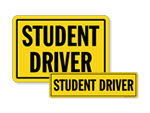 Student Driver Signs