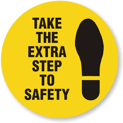 Get everybody's attention to safety with an easy-to-apply, self-adhesive  hard hat decal. 