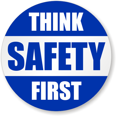 Think Safety Post-it Notes