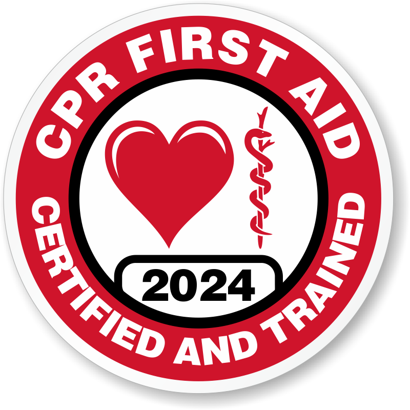 CPR First Aid certifié Casque Autocollant Casque Autocollant Casque de sécurité H100