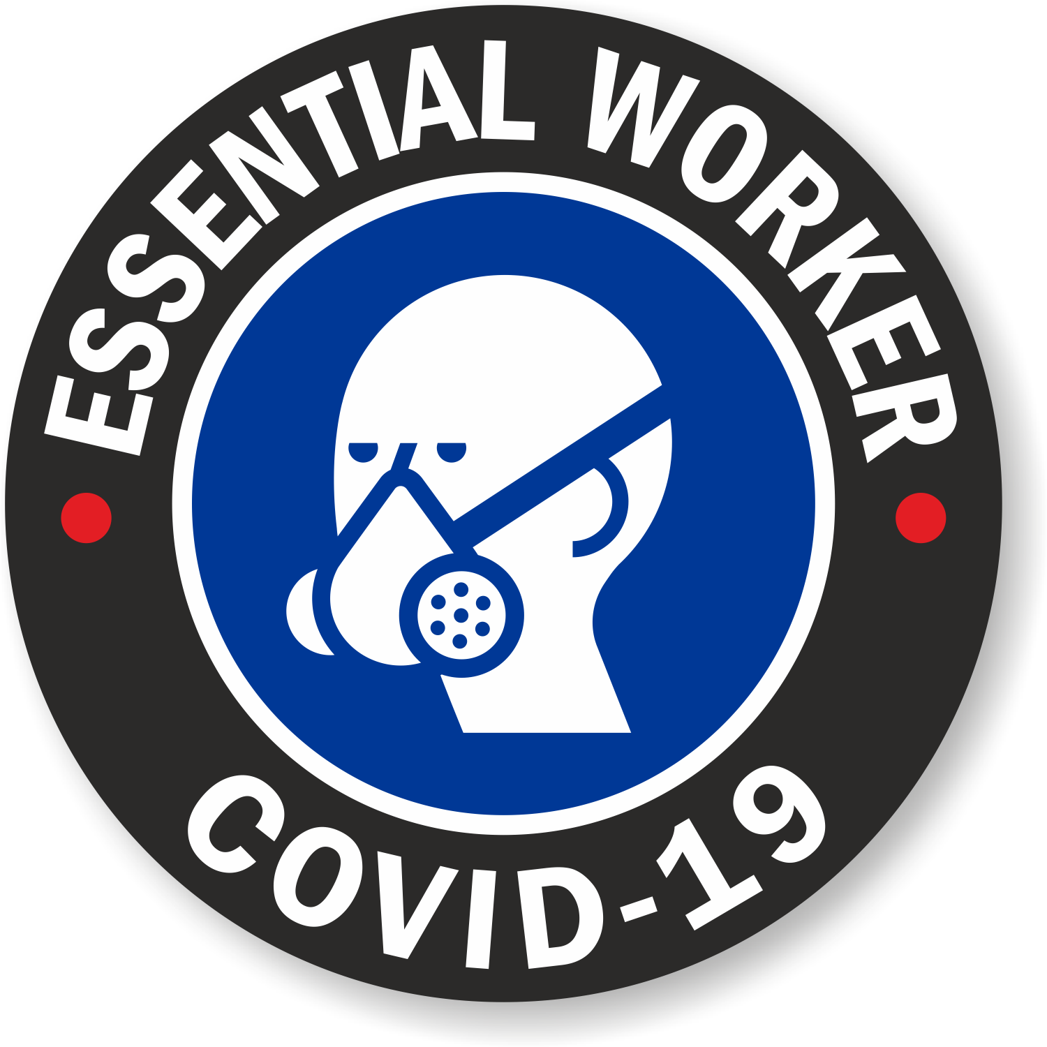 12 PACK 2" Essential Worker Hard Hat Sticker VARIETY Pack Made in USA