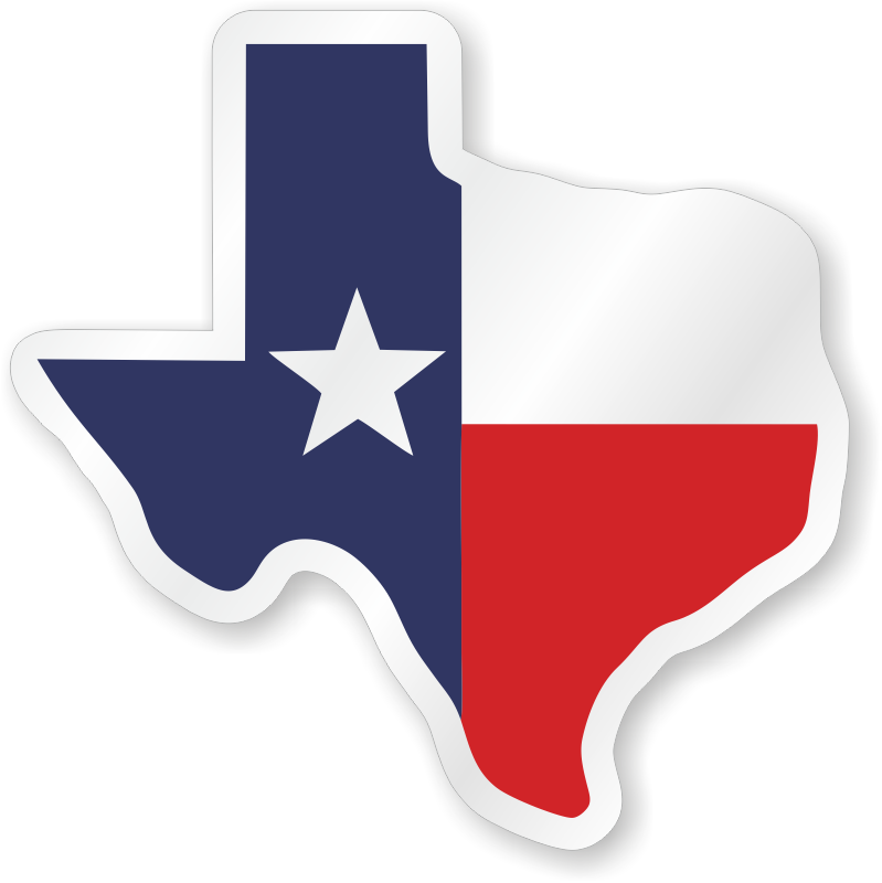 Texas Flag Map Motorcycle Helmet DecalHard Hat StickersWelder Labels Tex 
