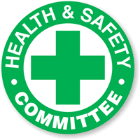 Health & Safety Committee Hard Hat Labels