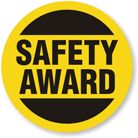 Safety Award Hard Hat Labels