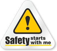 Safety Starts With Me Hard Hat Decals