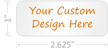 Add Your Design Here Custom Hard Hat Decal